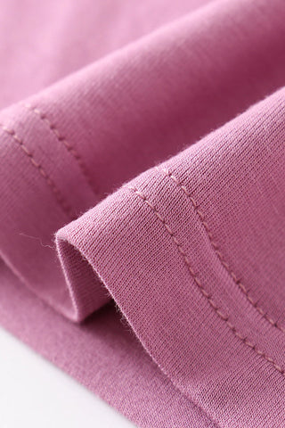 Lilac bamboo pajamas set