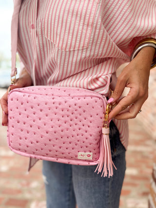 Blush Ostrich Uptown