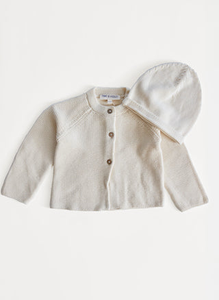 Ivory Knit Cardigan