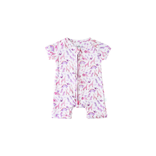 Baby Short-Sleeve Bamboo Romper