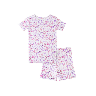Toddler Short-Sleeve Bamboo Pajamas