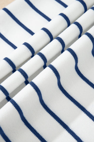 Sail Blue Casual Wide Leg 2pcs Pants Set