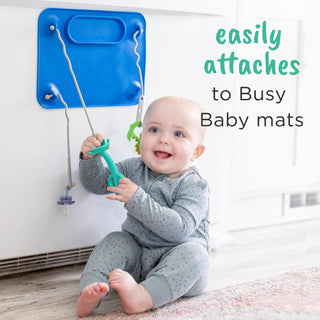 2-in-1 Teether & Training Spoon TAN