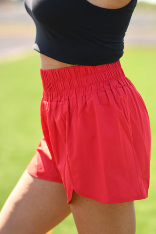 *SALE* Red School Spirit Shorts
