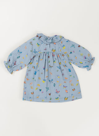 The Gigi Dress - Blue Madame Butterfly