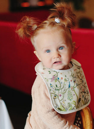Tropical Chinoiserie Bib