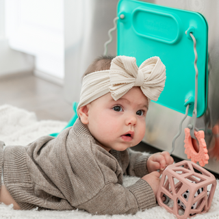 Busy Baby Mat with Toy Straps SPEARMINT