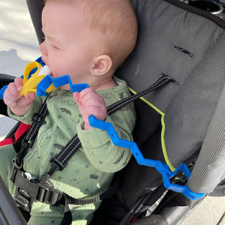 Toy Bungee Tether BLUE