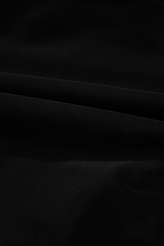 Black Leopard 2-tone Crossed Cutout Backless Monokini