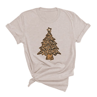 Leopard Christmas Tree T-Shirt