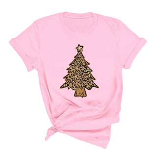 Leopard Christmas Tree T-Shirt