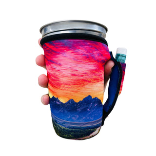 Mountains 16oz PINT Glass / Medium Fountain Drinks and Tumbler Handlers™