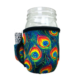 Peacock Feathers Small & Medium Coffee Handler™