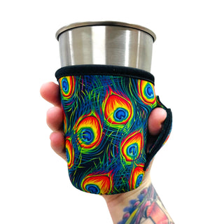 Peacock Feathers Small & Medium Coffee Handler™