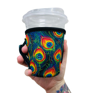 Peacock Feathers Small & Medium Coffee Handler™