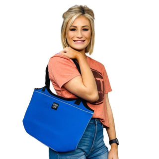 Royal Blue Neoprene Tote