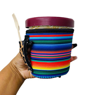 Serape w/ Leopard Pint Size Ice Cream Handler™
