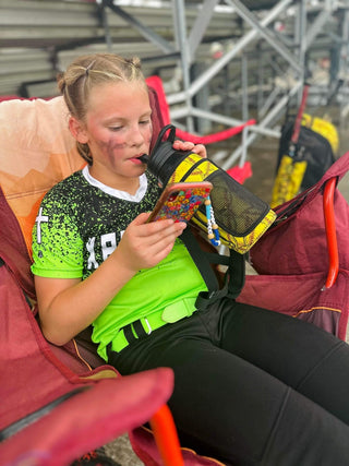 Softball 30-40oz Tumbler Handler™  With Carrying Strap