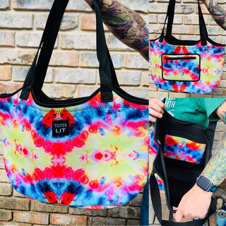 Tie Dye Neoprene Tote