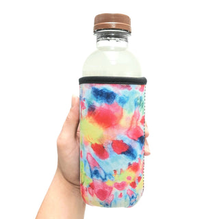 Tie Dye w/ Leopard 16oz Can Handler™