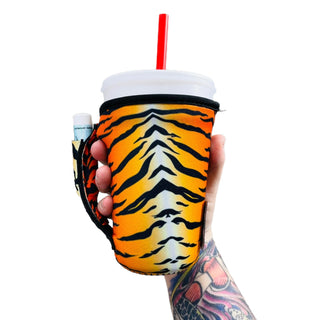 Tiger Stripes 16oz PINT Glass / Medium Fountain Drinks and Tumbler Handlers™