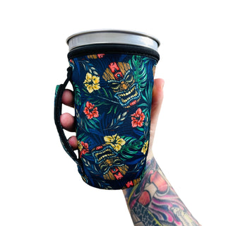 Tiki Tiki 16oz PINT Glass / Medium Fountain Drinks and Tumbler Handlers™