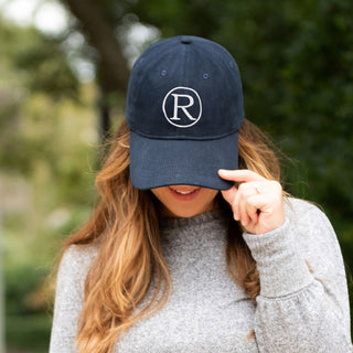 Navy Heavy Cotton Cap