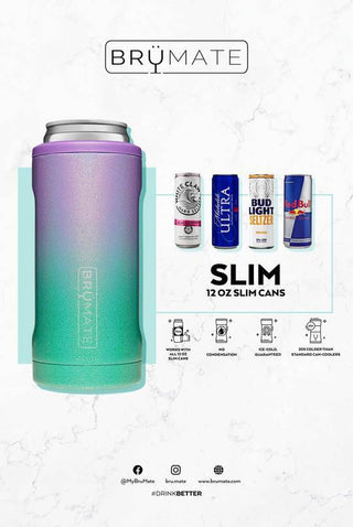BRUMATE - HOPSULATOR SLIM | ICE WHITE (12OZ SLIM CANS)