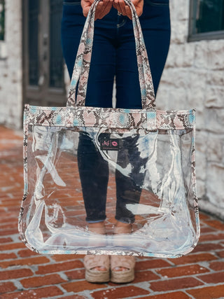 Makeup Junkie In The Clear Viper Blush Patent Viper Tote, Makeup Junkie - A Blissfully Beautiful Boutique