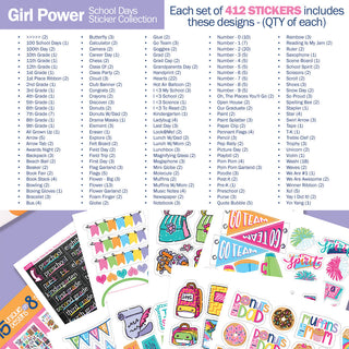 Best Planner Stickers | Family, Work, To-Dos, Events, Goals | 8 Styles - Denise Albright® 
