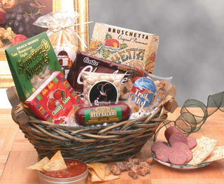 Classic Snack Gift Basket, Gift Baskets Drop Shipping - A Blissfully Beautiful Boutique