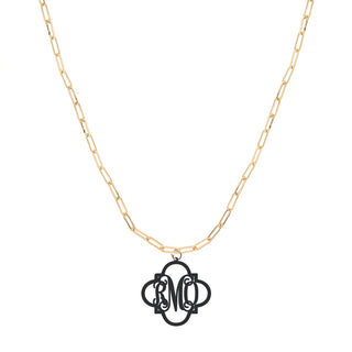 Gold Rhonda Necklace