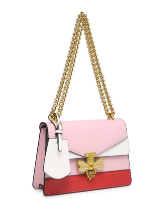 Jeweled Bee Crossbody