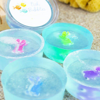 Leebrick - FISH BUBBLE KIDS BAR SOAP - RANDOM COLOR