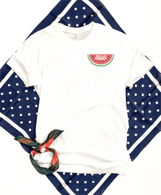 Hello Summer watermelon tee