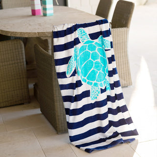 Turtle Stripe Towel