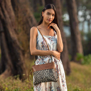 Myra -  LIMINAL LEATHER & HAIRON BAG