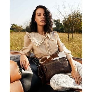 Myra -  HALCYON LEATHER & HAIR ON BAG, Myra - A Blissfully Beautiful Boutique